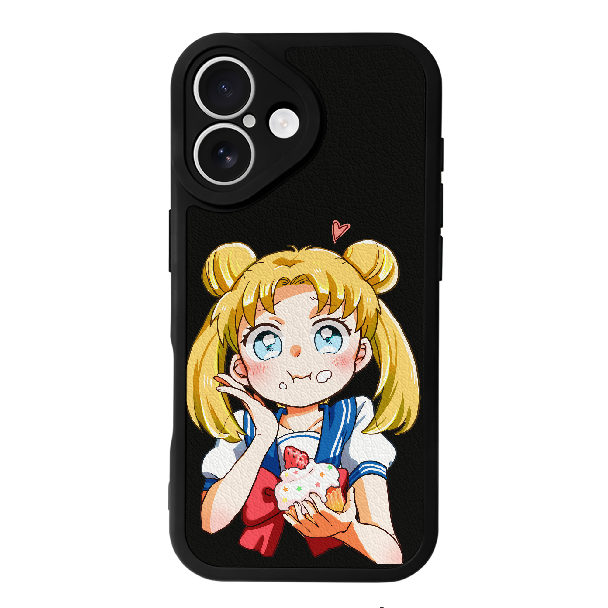 （画像用） 美少女戦士セーラームーン 愛野 美奈子 あいの みなこ Sailor Moon Aino Minako 【iPhone 16シリーズ対応】シリコンスマホケース（レザー調） 材質：シリコン